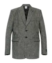 Vetements Checkered Oversized Blazer S,XS,L,M Black