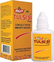 Jolly Tulsi 51 Drops Natural Immunity Booster (Light Gold)- 30 Ml (1)