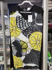 Desigual sleeveless black, white, yellow pullover dress. Multiple sizes