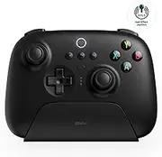 8BitDo Ultimate 2.4G Wireless Controller, Hall Effect Joystick Update, Gaming Controller with Charging Dock for PC, Android, Steam Deck & Apple (Black)