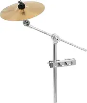 Kisangel Heavy Duty 10 Splash Cymbal for Drum Kit Drum Practice Set w Stand Extension
