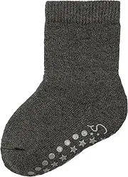 [Sterntaler] ABS Socks Plain Wool, gray, 24