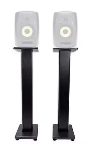 (2) Rockville 28" Studio Monitor Speaker Stands For KRK VXT-6 Monitors