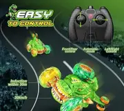 9718 Remote Control Car, 360° Rotating 2.4GHz Fast Stunt RC Cars Lights Off Road RC Crawlers Toys for Kids Birthday Christmas Stocking Stuffer Gifts
