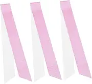 Hoement DIY Glitter Sashes Set of Plain Sash Glitter for Women for Weddings Parties Events Long-Lasting