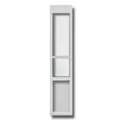 La Luna Pet Care - Medium - White - Folding Patio Pet Door Insert
