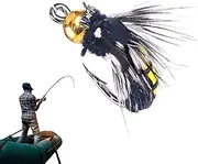 Trout Lures - Simulation Trout Bait with Hook,Equipment for River Stream Lake Tenkara Jigging Floating Dry Wet Launched