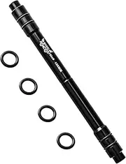 Hellery Bike Thru Axle Adapter 12 mm Thru Axle to 9 mm Quick Release Skewer Bicycling Lightweight Sturdy Alloy Conversion 135 mm