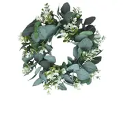 30cm Moneycalyptus Decorations Wreath Plants Background Wall Window Decorative Wedding Party Supplies Gifts Christmas Decor -