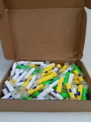 Ecation Promotional 146 Keychain Flashlights, White, Green, Yellow