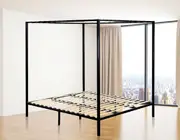 4 Four Poster King Bed Frame Bedroom Furniture