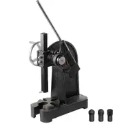 3 Ton Ratchet Arbor Press with Molds and Handwheel for Precision Tasks