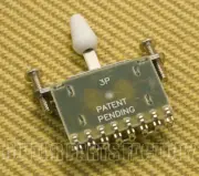 008-1152-000 Fender Blacktop Telecaster Guitar Squared Wafer 3-Way Switch