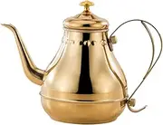 STOBAZA Elegant Kettle with Ergonomic Handle Whistling Design for Home Use Compatible with Induction Stoves for Tea and Brewing