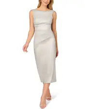 Aidan Mattox Midi Dress