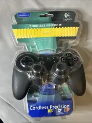 Logitech Cordless Precision Action Controller PlayStation 2 PS2 Wireless Black