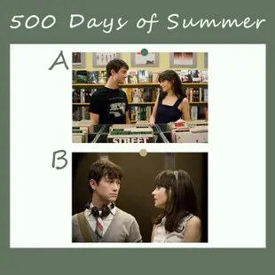 戀夏(500日)  明信片 電影海報牆貼裝飾卡片 500 Days of Summer