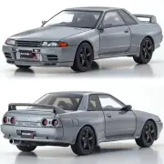 NEW Kyosho 1/43 Nissan Skyline GT-R R32 NISMO Diecast Gray Car FREE US SHIP