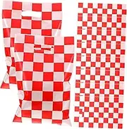 OKUMEYR Race Car Themed Tote Bags 50pcs Party Favors for Celebrations Candy Bags Pattern