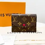 LOUIS VUITTON 路易威登 LV短夾 M41939 ROSALIE 紅豆豆短款錢包 錢夾