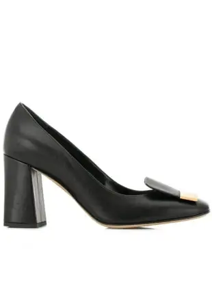 sr1 80mm leather pumps