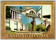 c1970s Smithsonian Museum Washington DC Vintage Postcard