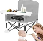 Husoiuy Travel Booster Seat for Table, High Chair Booster Seat | Portable Kids Dining Chair - Multifunctional Dining Room Seat, Dining Table for and Girls, Going to Eating