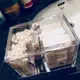 化妝棉收納盒透明化妝品卸妝棉小盒子桌面棉簽整理盒置物盒塑料盒
