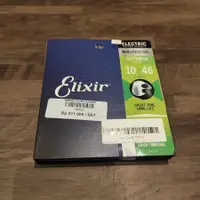 在飛比找蝦皮購物優惠-原裝 Elixir 電吉他弦 10/46 OPTIWEB 1