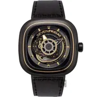 在飛比找momo購物網優惠-【SEVENFRIDAY】P2B-2 解構世界自動上鍊機械錶