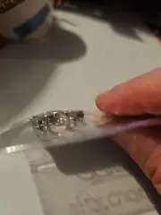 Paparazzi Jewelry - Silver/ Purple Ring # 20