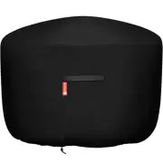 Round Gas Fire Pit/Table Cover-Heavy Duty 600D Polyester with PVC Coating Mat...