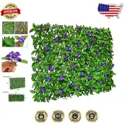 Artificial Ivy Expandable Fence Panel for Balcony & Patio Privacy - UV Resistant