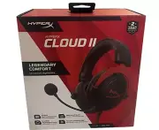 HyperX Cloud II Wired Gaming Headset Legendary Comfort PC PS5 PS4 NEW & SEALED