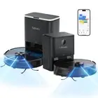Lubluelu SL60 Plus/L15 Plus Robot Vacuum and Mop Auto-Empty Dock LiDAR App WiFi