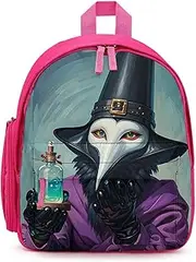 [NQHJT] Witchcraft Decor Backpack for Men Women Cute Bookbag Casual Bag Lightweight Backpack for Travel Work