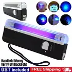 Portable Blacklight with LED Handheld UV Black Light Torch Money Verify NEW AU