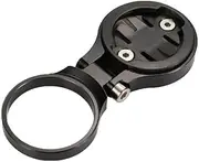 Tobefor Bike Computer Mount, Adjustable Out-Front Bicycle Extended Mount, Aluminum Integrated Bike Mounts for Bicycle Computers and Handlebar Accessories (Black)