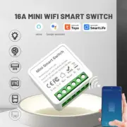1/2/3/4 Gang Tuya WIFI Smart Switch Module Smart Life 2 Way Control Switch Suppo