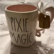 RAE DUNN Disney "PIXIE MAGIC" Tinker Bell Double Sided Mug NWT