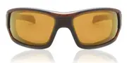 Wiley X Breach CAPTIVATE™ Polarized CCBRH04 Men's Sunglasses Brown Size 63