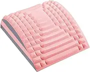 Refresh Neck Back Stretcher Premium Back Neck Massager Comfortable Adjustable Spine Posture Corrector Board Eliminate agonizing Neck Back Pain for Herniated Disc Sciatica Scoliosis (Pink)