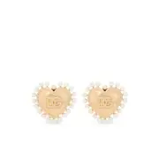 [Dolce & Gabbana] Dolce & Gabbana DG-logo Earrings ONE SIZE GOLD