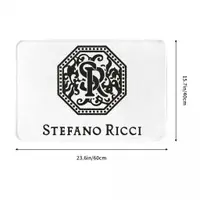 在飛比找蝦皮購物優惠-Stefano Ricci (1) 浴室法蘭絨地墊 廁所衛生