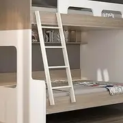 Interior Bunked Ladder 4/5 Step RV Bunk Ladder, Metal Loft Bed Ladder 45"/51"/55"/59" Tall Bed Side Climb Ladder Portable Hook-on Ladder, 331lb Capacity (Size : 130cm(51"))