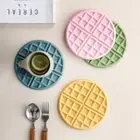 Silicone Mug Drink Mat Round Tableware Pads Table Mats Desktop Pads Kitchen