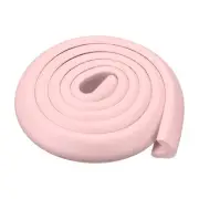 Corner Guards Edge Protectors 6.56ft(2M),Foam Safety Bumper Pink