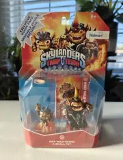 Skylanders Trap Team - Hog Wild Fryno & Small Fry Walmart Exclusive Factory NEW