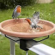 Bird Bath Copper Disk, Bird Bath Tray With Three-point Support, Pure Copper Cleaning Disk, BirdBath Ornaments For Outdoor Physical Safe Clean Water All-Season