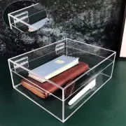 Transparent Acrylic Hinges Clear Plastic Hinges for Jewelry Boxes and Glass